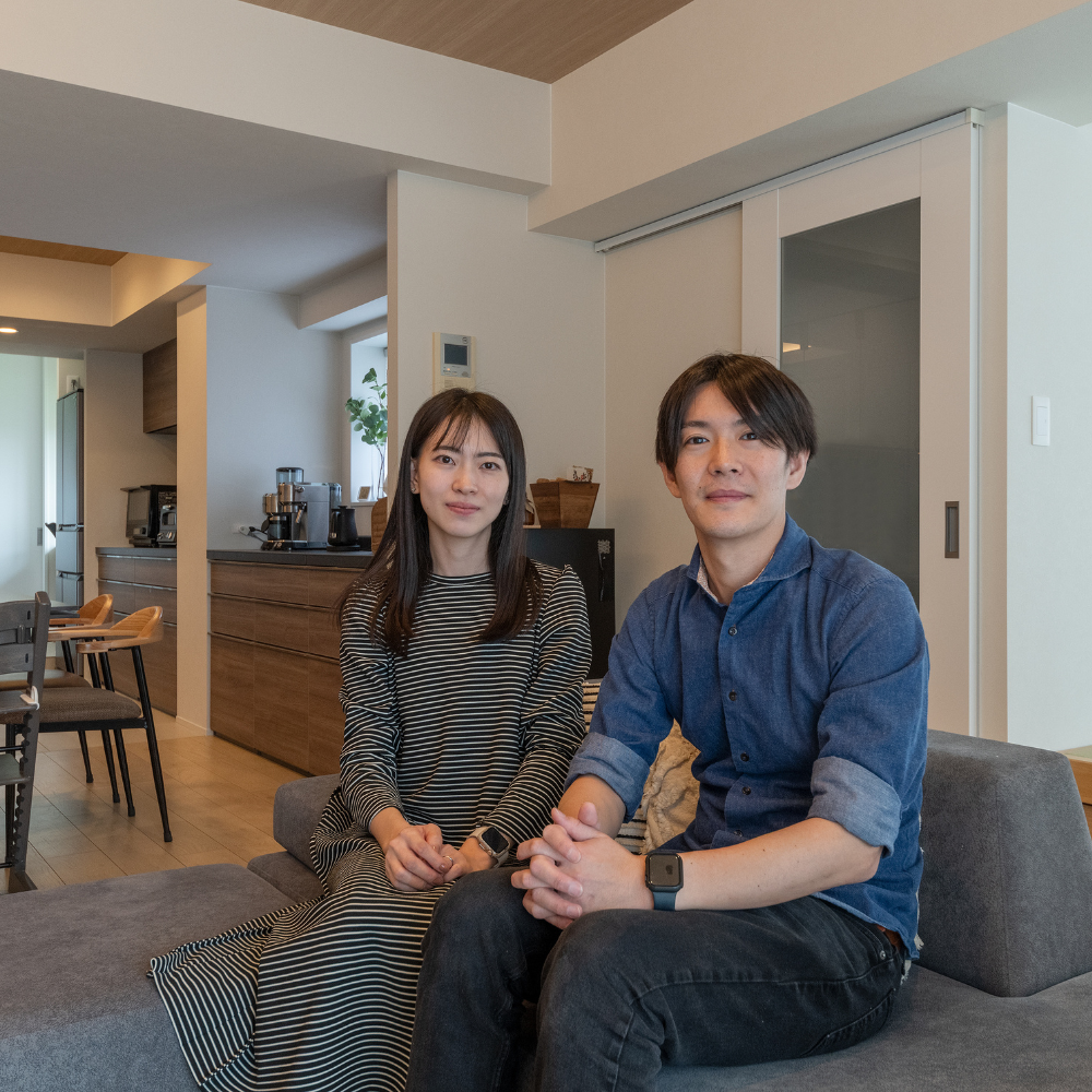 【H様邸】リノベーションで実現した2つの回遊動線の効率的な住まい